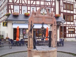 Pomp op de markt in Nidda