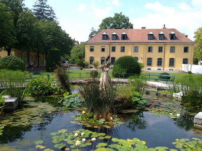 Vijvertje met cupido
