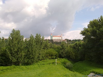 Het slot van Bratislava