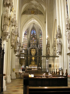 Maria am Gestade, interieur