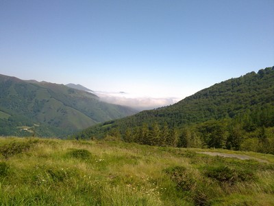Boven in de Pyrenee&euml;n