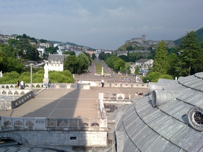 Uitzicht van af de kathedraal