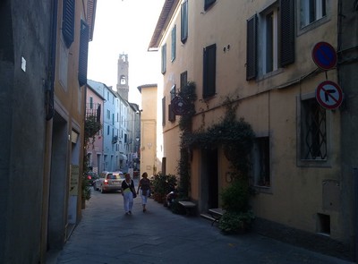 Straatje in Montalcino