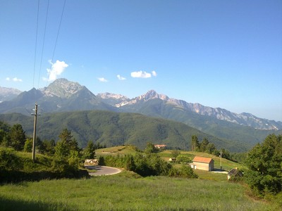 Uitzicht vanaf de Passo de Carpinelli