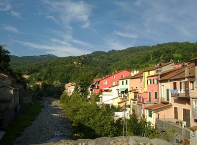 Torrente Crovana, een zijstroompje van de Vara