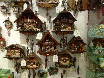 Titisee, ook traditionele koekoeksklokken