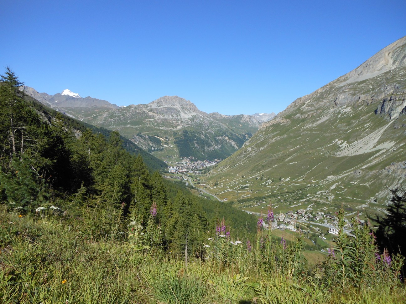 Een paar bochten hoger