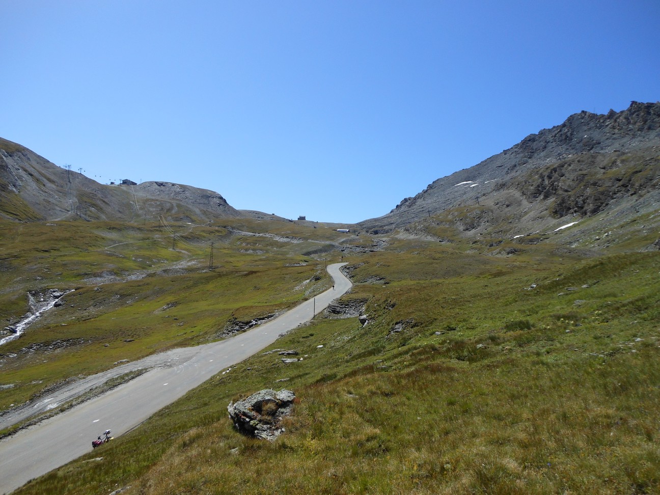 Behalve wat fietsers haast geen verkeer