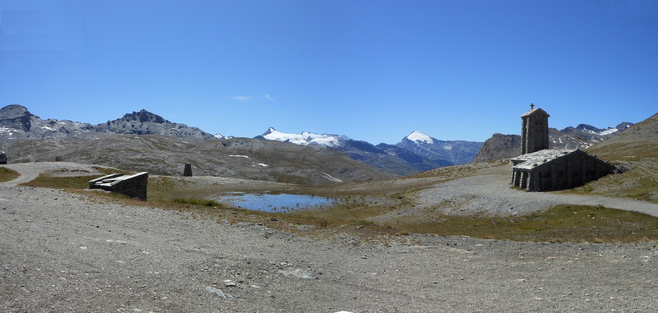 Panorama vanaf de pashoogte