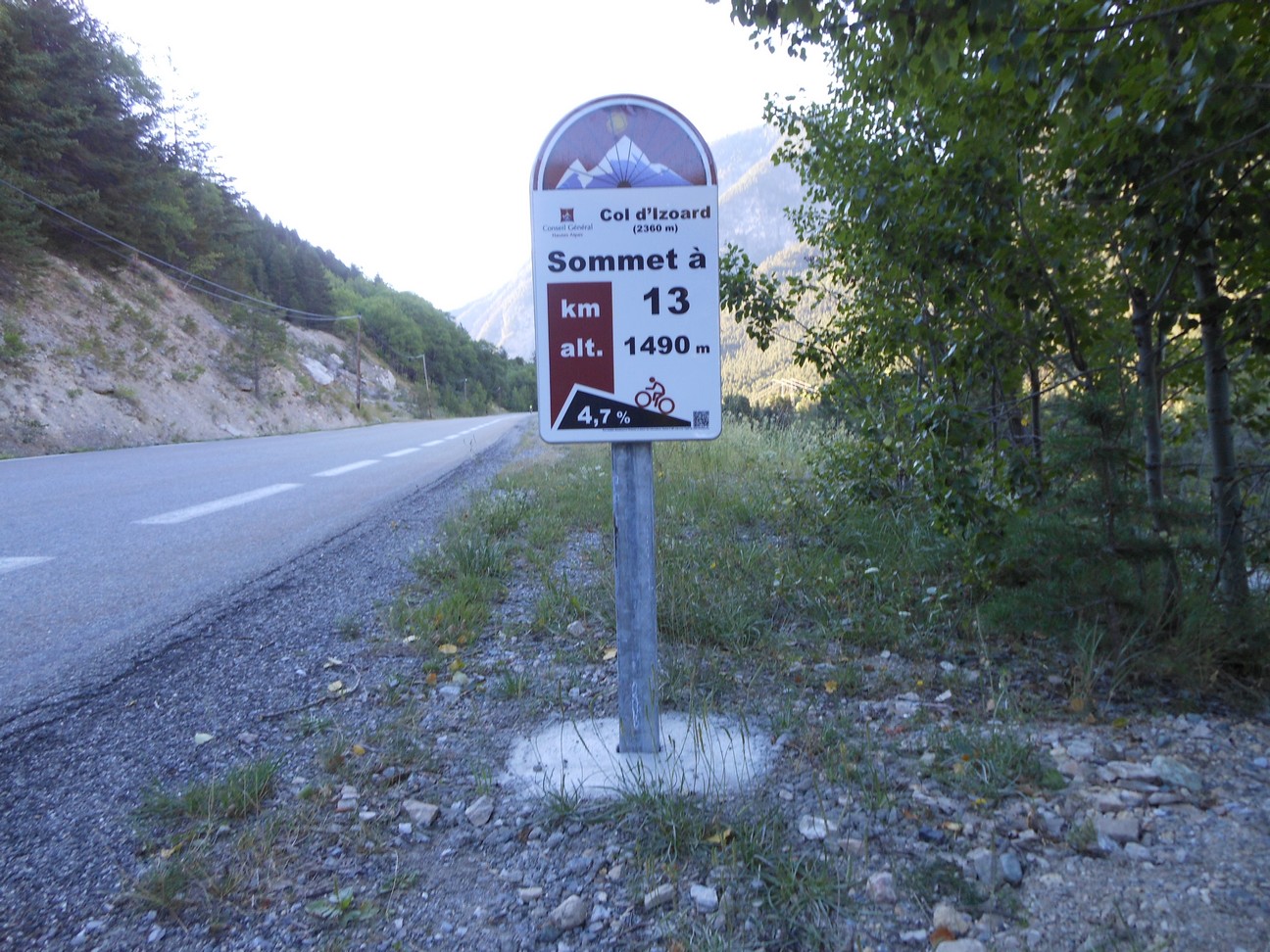 De stijging begint rustig