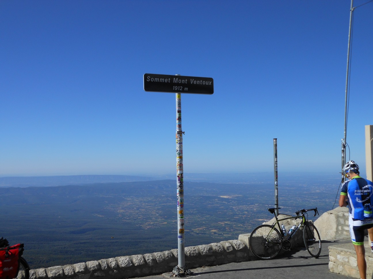 Om 10 uur was ik boven, lang voordat het echt warm zou worden